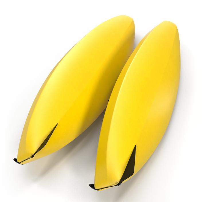 Kayak Yellow 3D