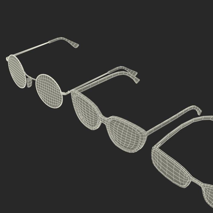 3D Glasses Collection model