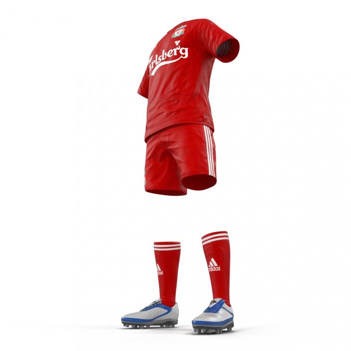 Soccer Clothes Liverpool 3D model