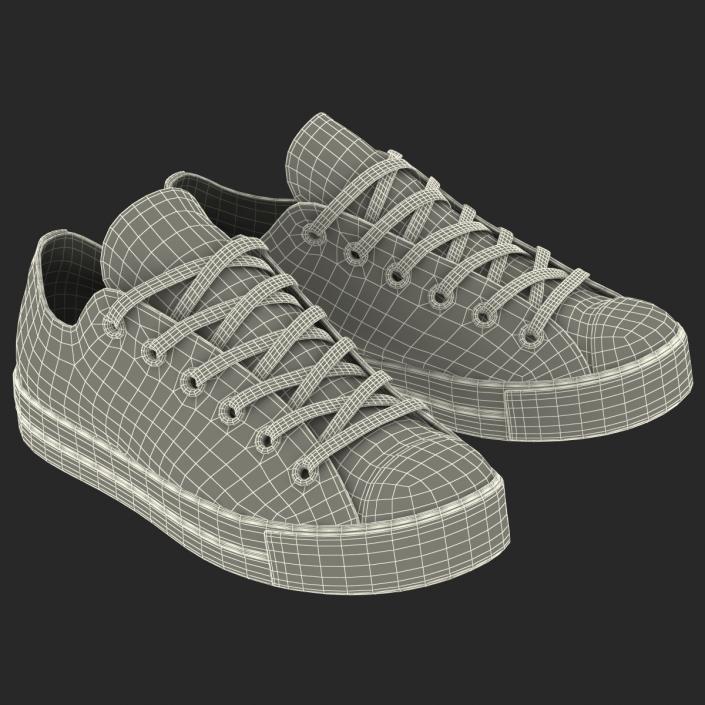 3D model Sneakers 2 Blue