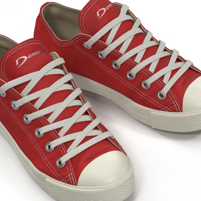 Sneakers 2 Red 3D model