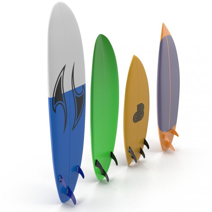 3D Surfboards Collection