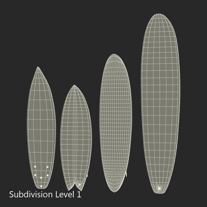 3D Surfboards Collection