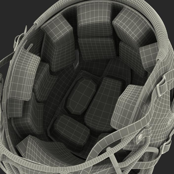 3D model Football Helmet 3 Riddell