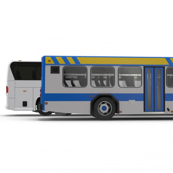 3D Buses Collection