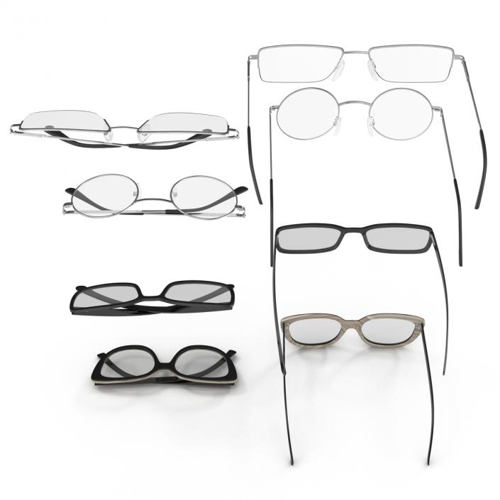 3D model Glasses Collection 3