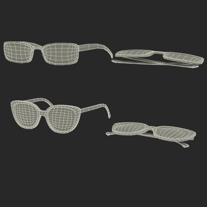 3D model Glasses Collection 3