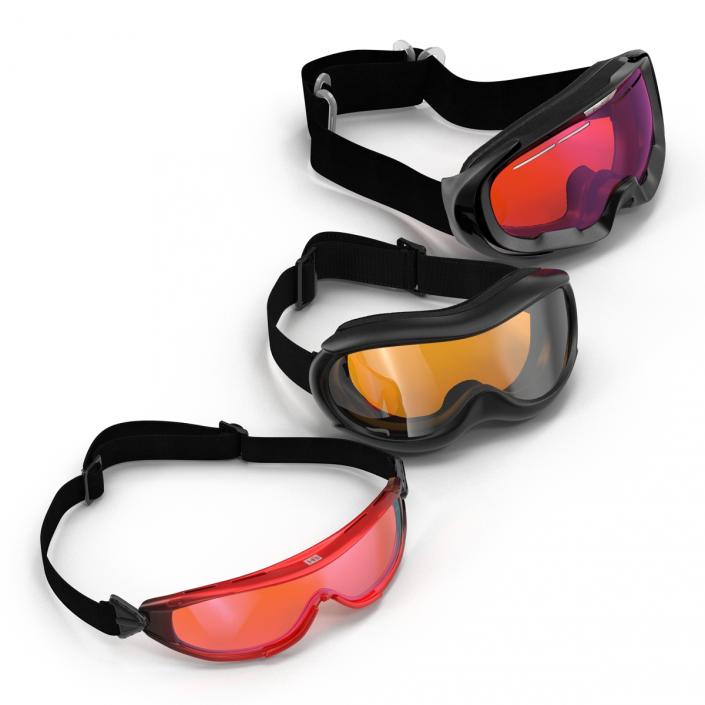 Ski Goggles 3D Models Collection 3D
