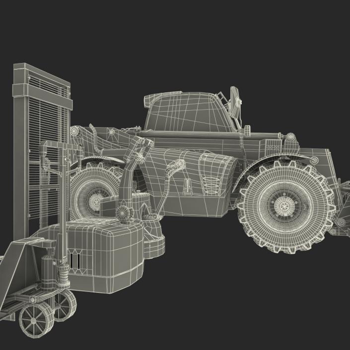 Forklifts 3D Models Collection 2 3D