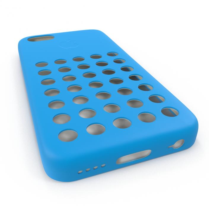 iPhone 5c Case Blue 3D model