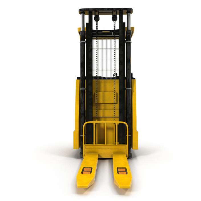Rider Stacker Yellow Rigged 3D