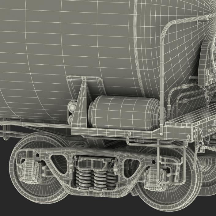 Railroad Tank Car 2 3D model