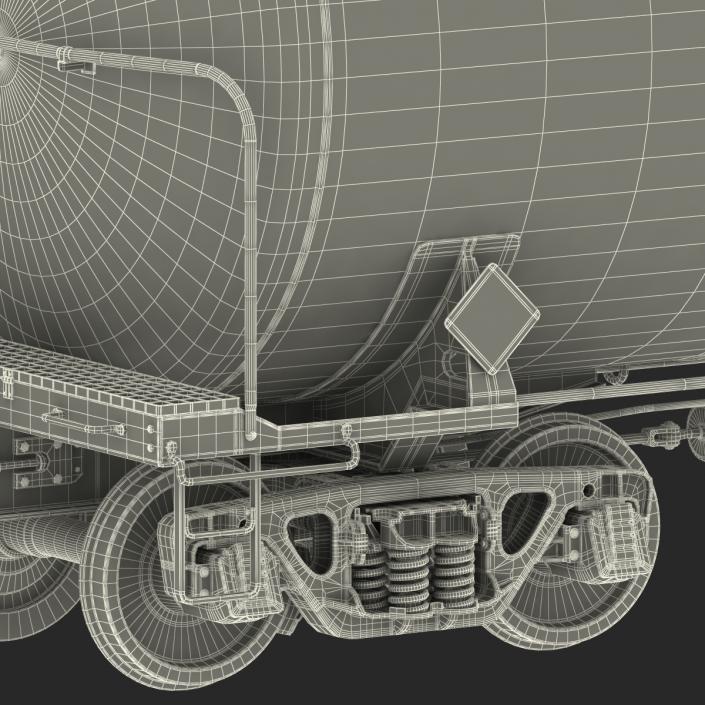 Railroad Tank Car 2 3D model
