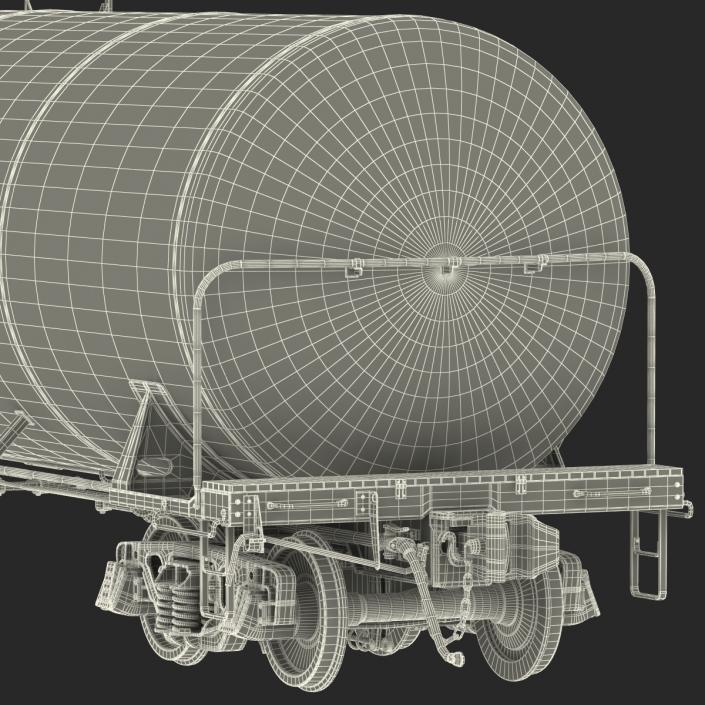 Railroad Tank Car 3 3D model