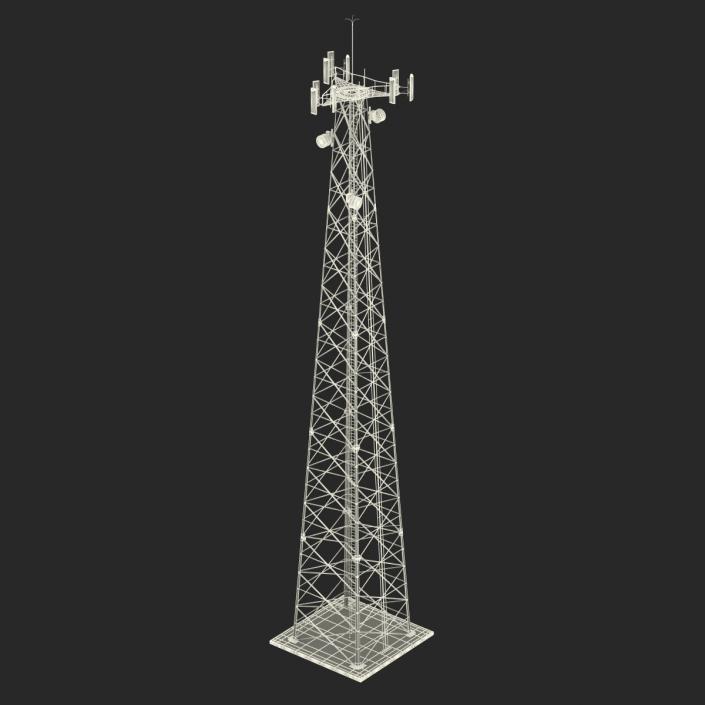 3D model Cellphone Tower