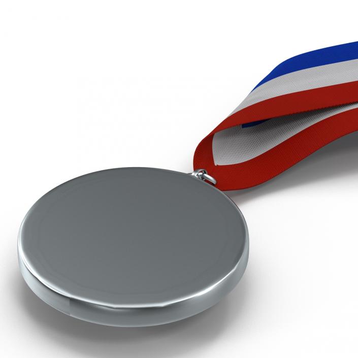 3D model Award Medal 2 Silver