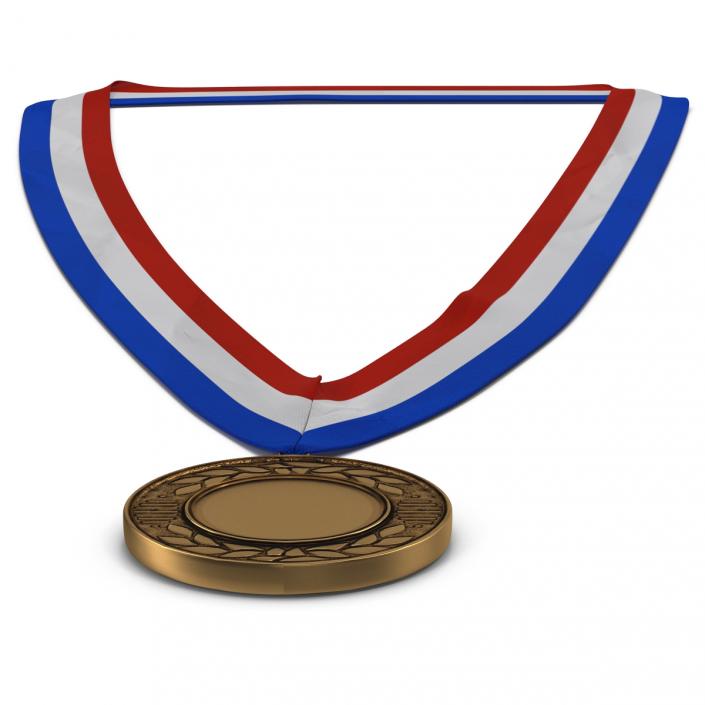 3D Award Medal Bronze model