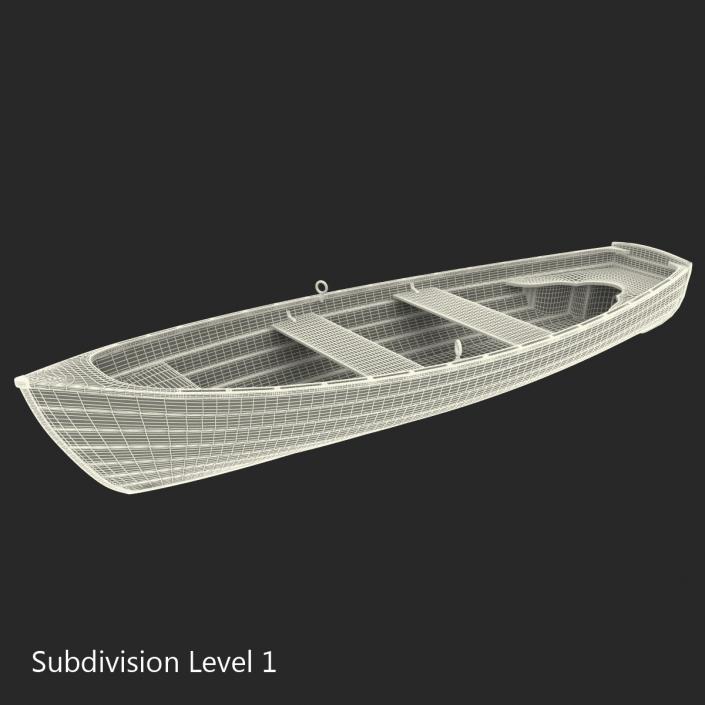 RowBoat 4 3D model