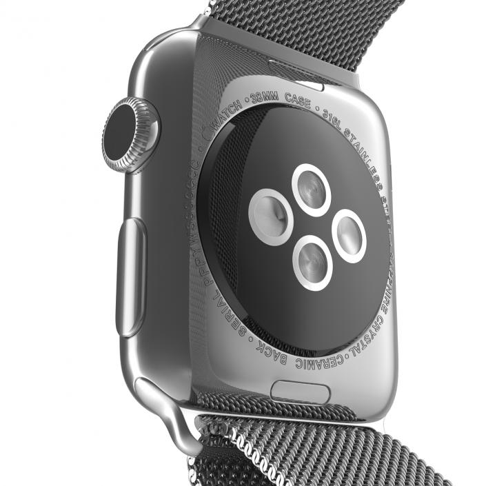 3D model Apple Watch 38mm Milanese Loop