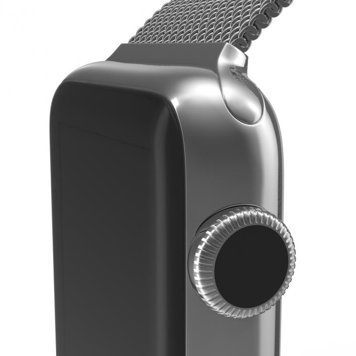 3D model Apple Watch 38mm Milanese Loop