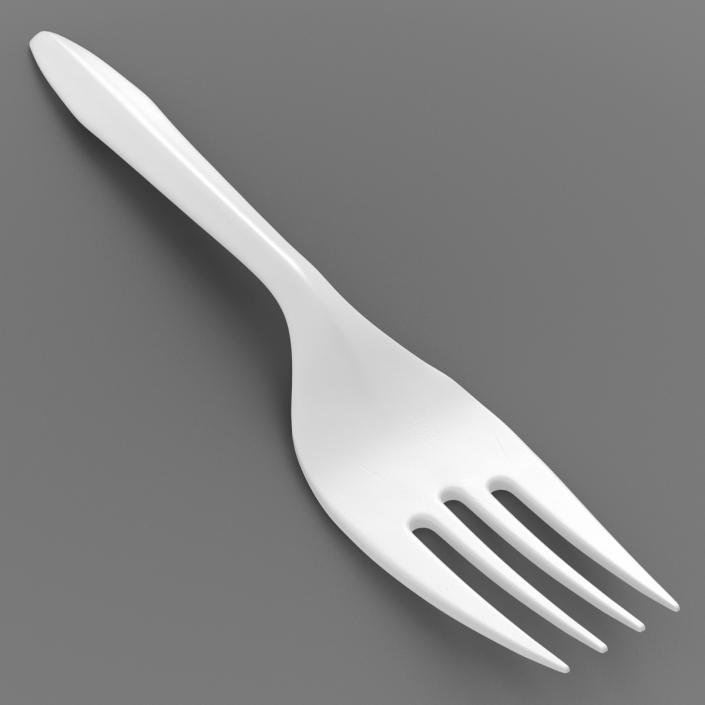 Plastic Fork 3D