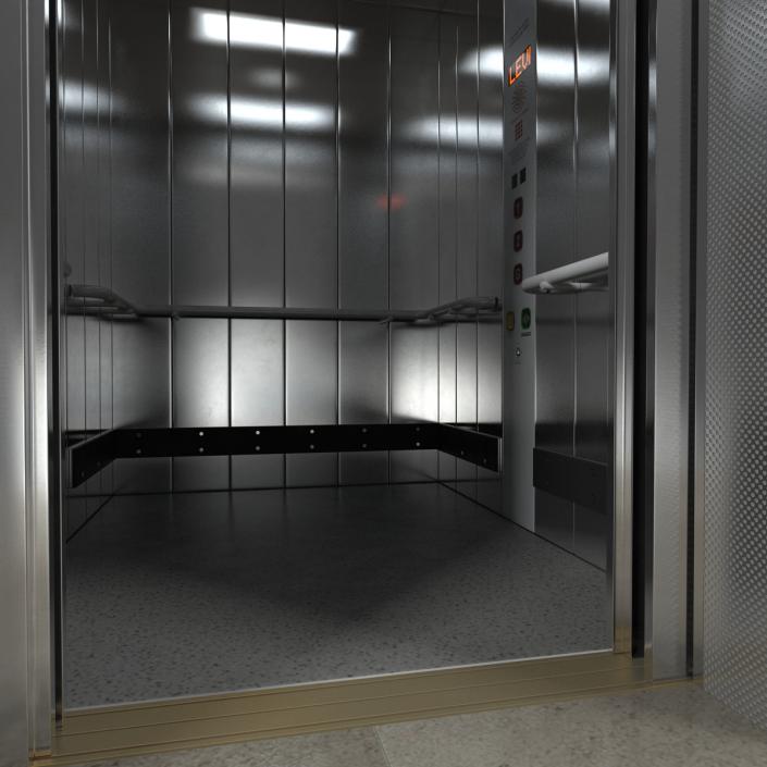 3D Lift Interior model