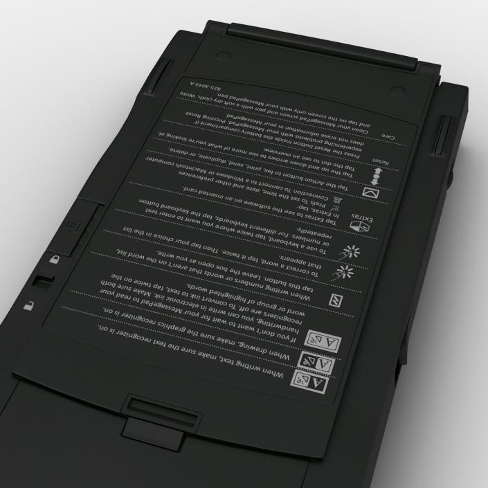 3D Apple Newton Message Pad 120 model
