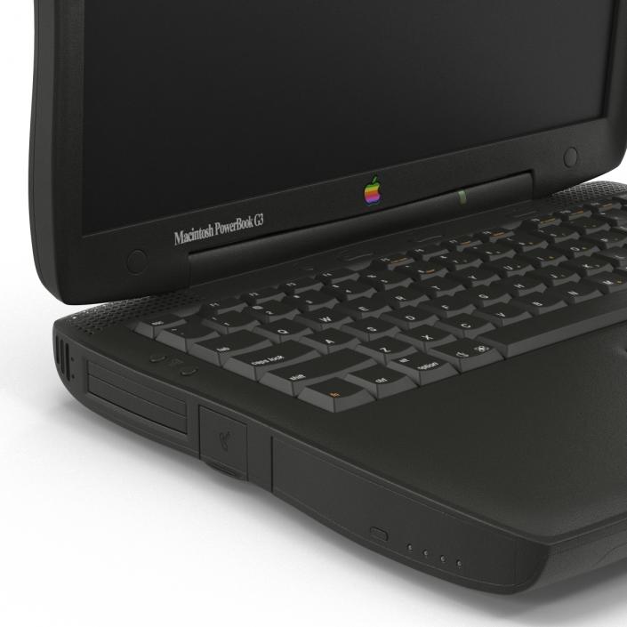 3D Apple PowerBook G3 model