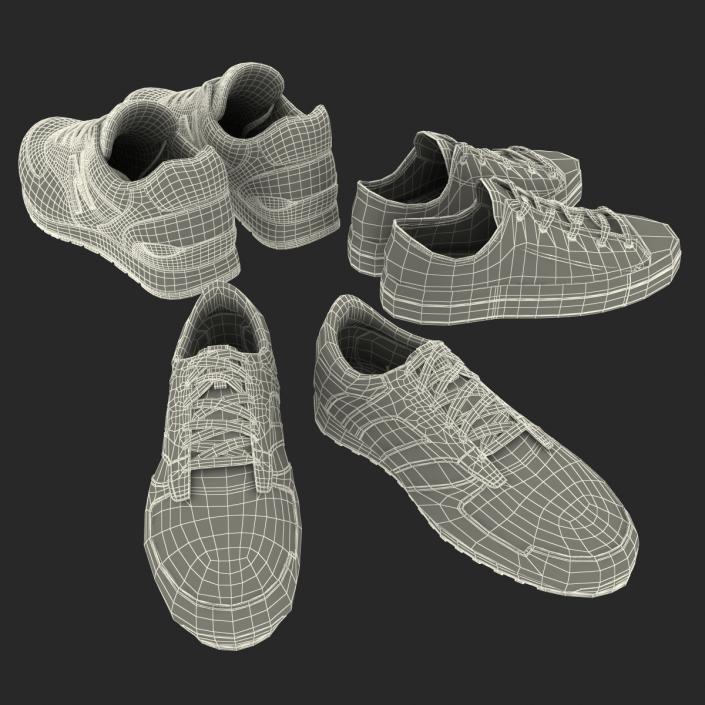 Sneakers Collection 3D model