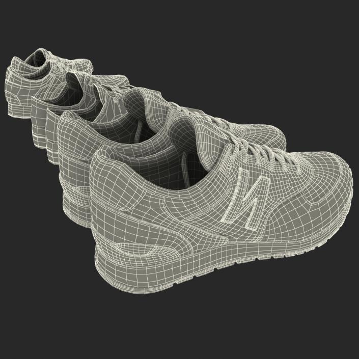 Sneakers Collection 3D model