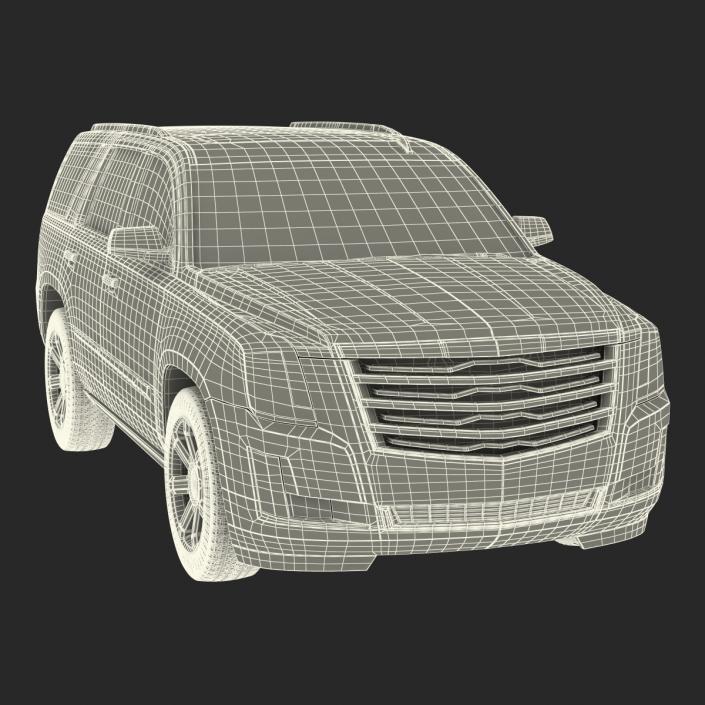 Generic SUV 2 Simple Interior 3D model