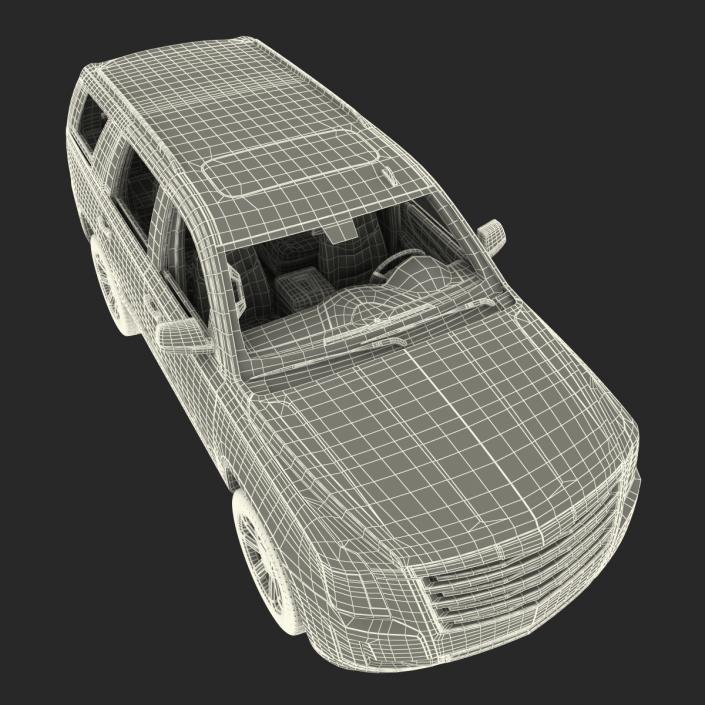 3D model Generic SUV 2 Rigged