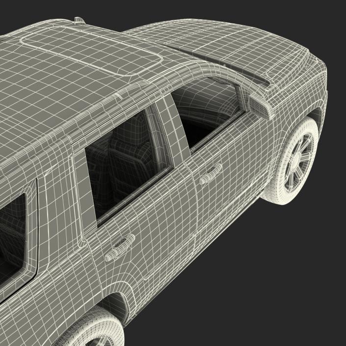 3D model Generic SUV 2 Rigged