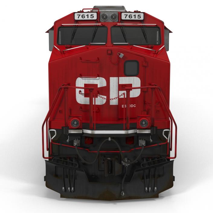 Locomotive ES40DC Canadian Pacific 3D model