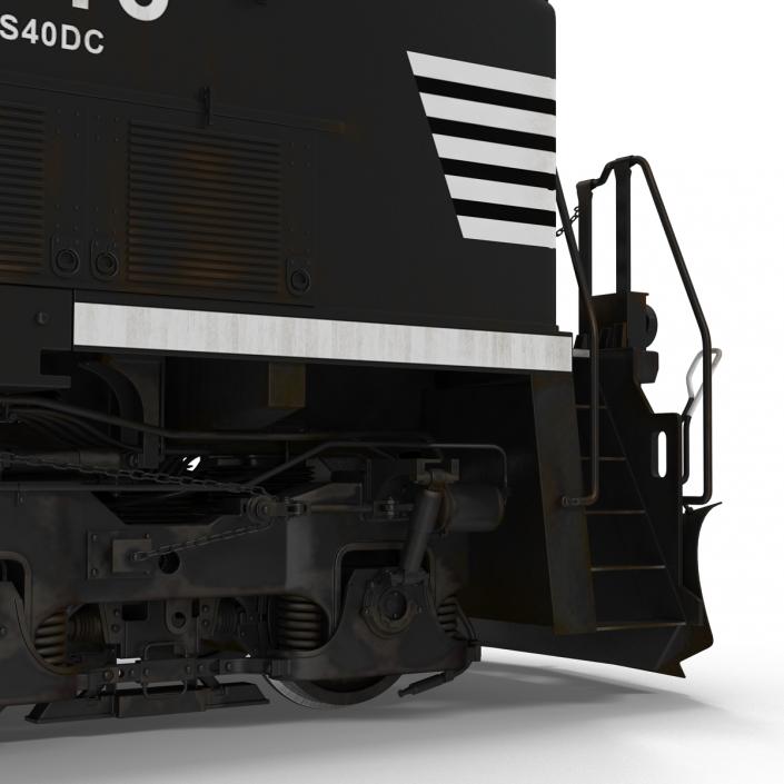 Locomotive ES40DC Norfolk Southern 3D model