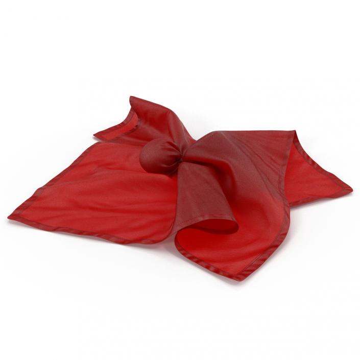 Football Penalty Flag Red 2 3D