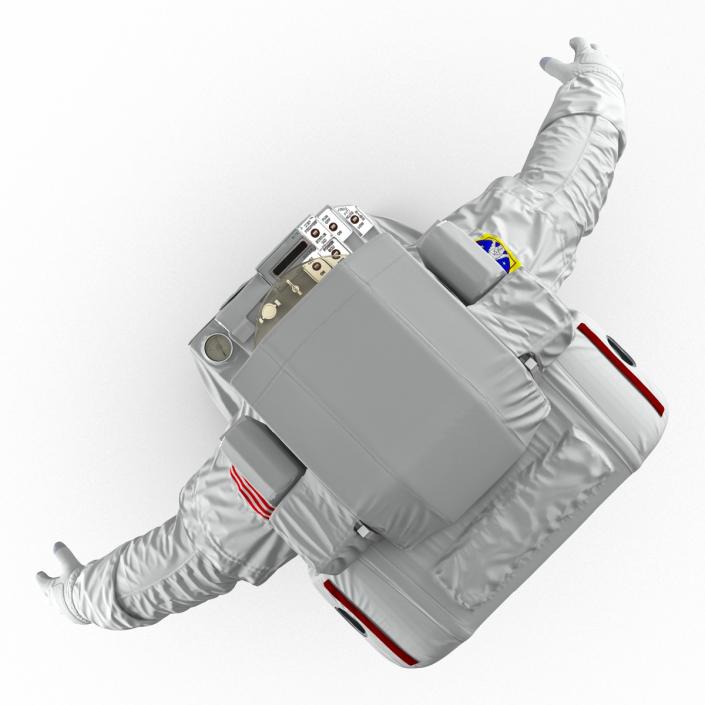 NASA Space Suit Extravehicular Mobility Unit 3D model