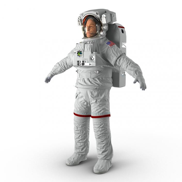 3D Astronaut Nasa Extravehicular Mobility Unit model