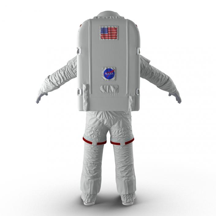 3D model Astronaut NASA Extravehicular Mobility Unit 2