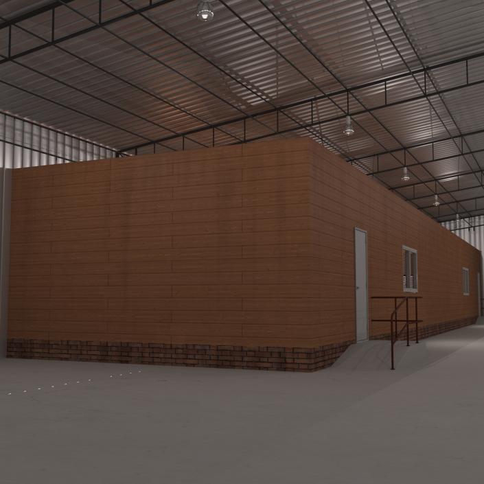 3D model Warehouse Building 3