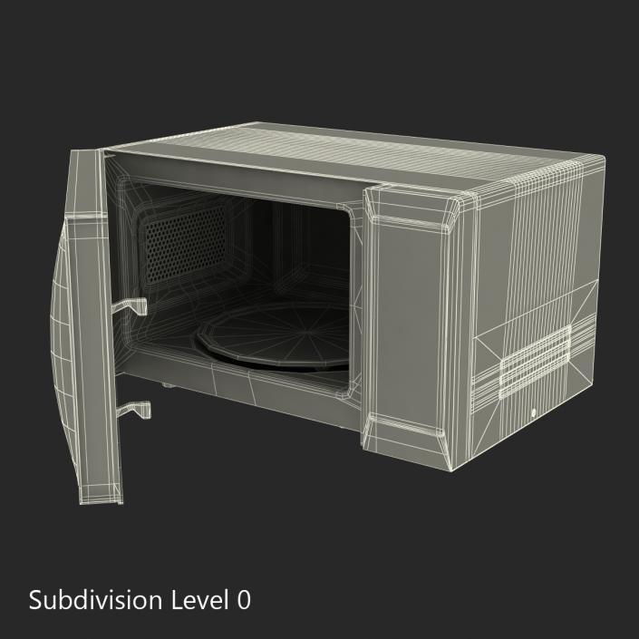 Microwave Oven 3 Samsung 3D model