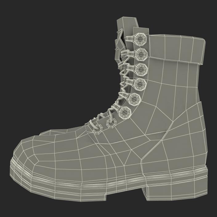 Military Boots 3D model