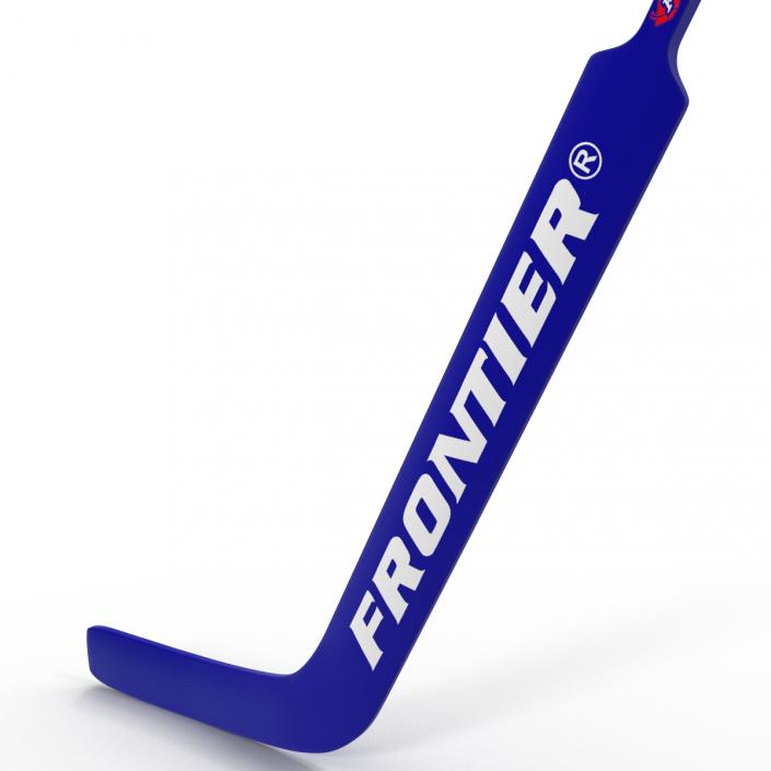 3D Goalie Hockey Stick Frontier model