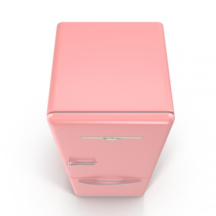 3D model Retro Refrigerator Elmira Northstar Pink