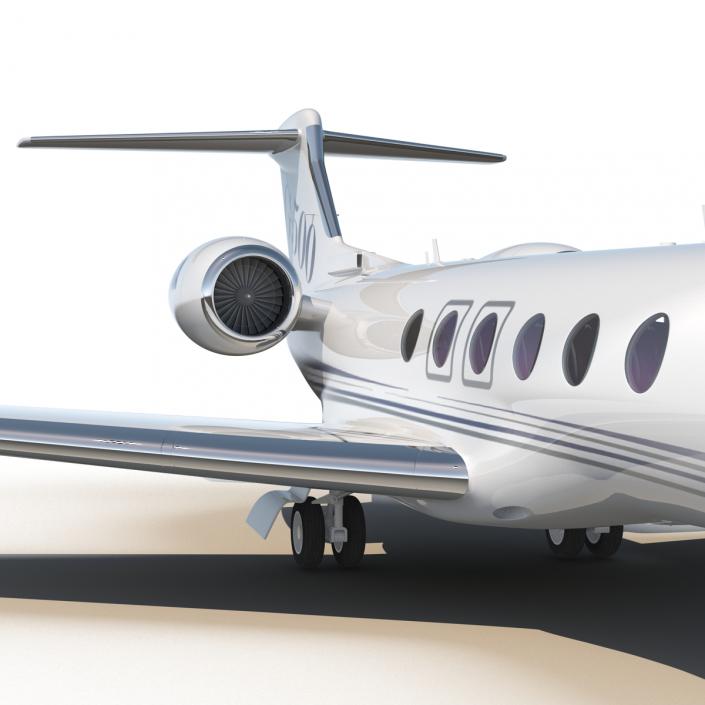 3D Business Jet Gulfstream G500 model