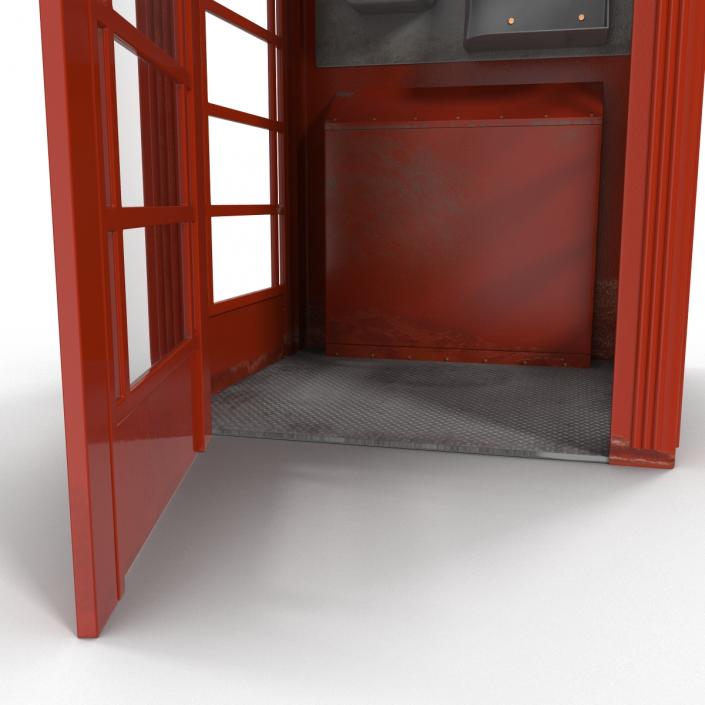 3D model British Red Telephone Box