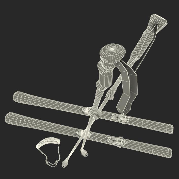 3D Equipment for Skiing 3D Models Collection