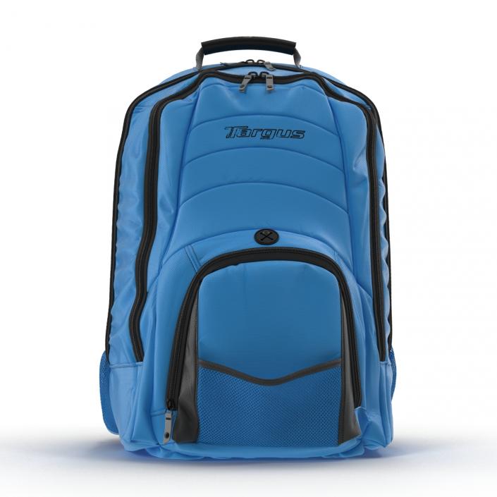 3D Backpack Blue model