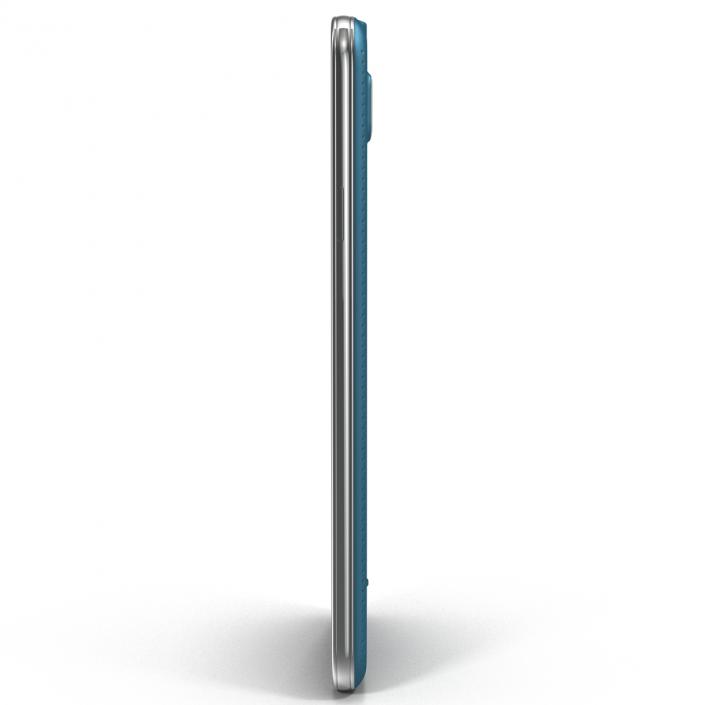Samsung Galaxy S5 Blue 3D