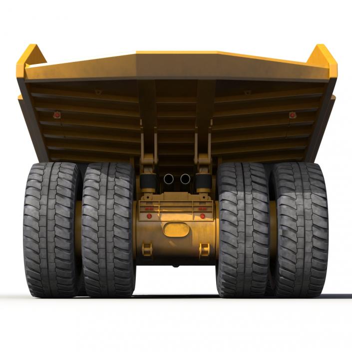 3D Haul Truck Liebherr Yellow